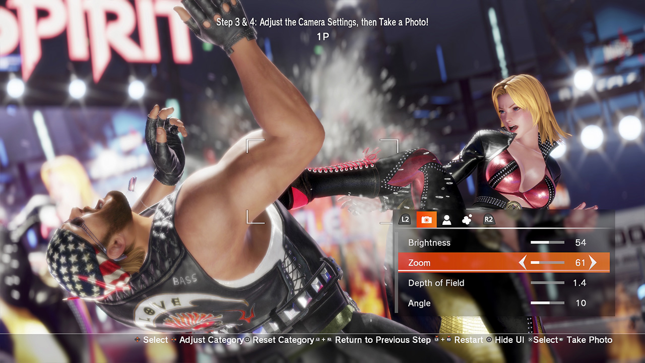 Official Dead or Alive 6 Last Round Photo Mode feature screenshot